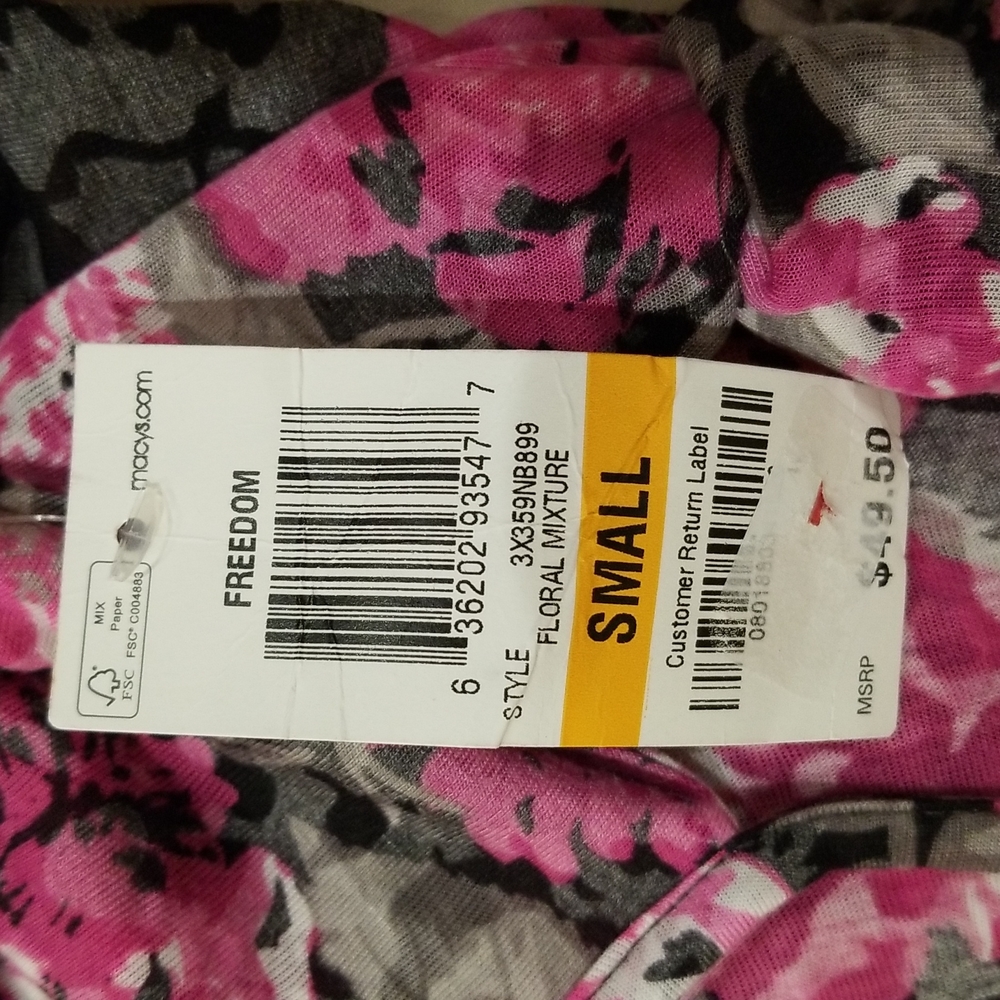 INC Keyhole Ruffle Top Small NWT - Picture 6 of 6